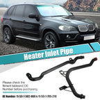 Water Engine Heater Inlet Coolant Pipe for BMW E46 E39 (1998–2006) 11531705210 11537502000
