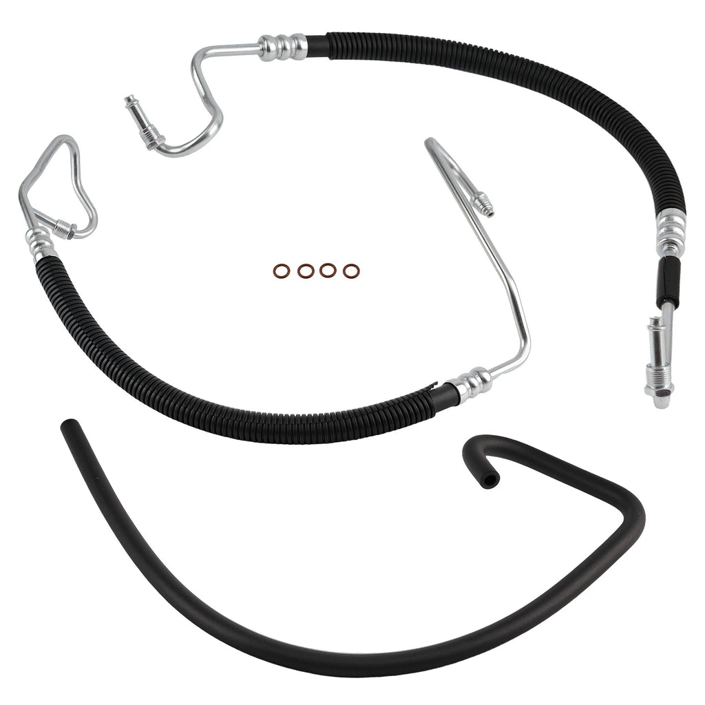 Hydroboost Power Steering Pressure Return Hoses for Chevrolet GMC 2500 3500 HD (2001–2010)
