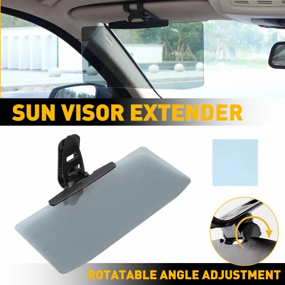 Sun Visor Anti-Glare Extender for Car (Universal Fit)