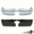 Set of 2 Rear Bumper End Caps for Toyota Tundra (2014–2021) Chrome