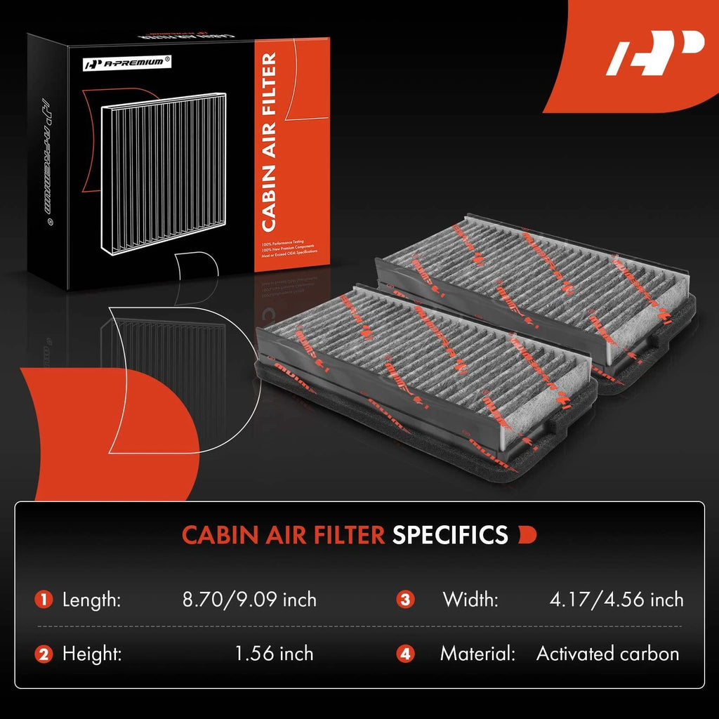 Activated Carbon Cabin Air Filter for Chevrolet Buick Pontiac (2010–2016)