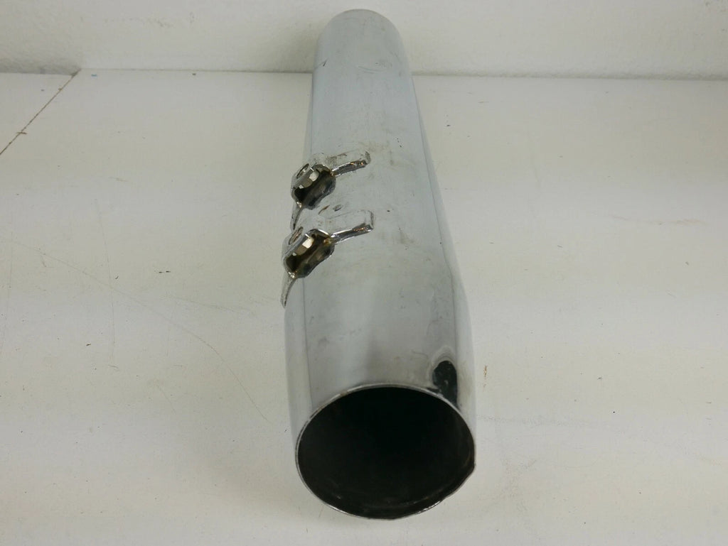 4" Slip On Muffler Exhaust Chrome for Harley Touring (1995–2016)