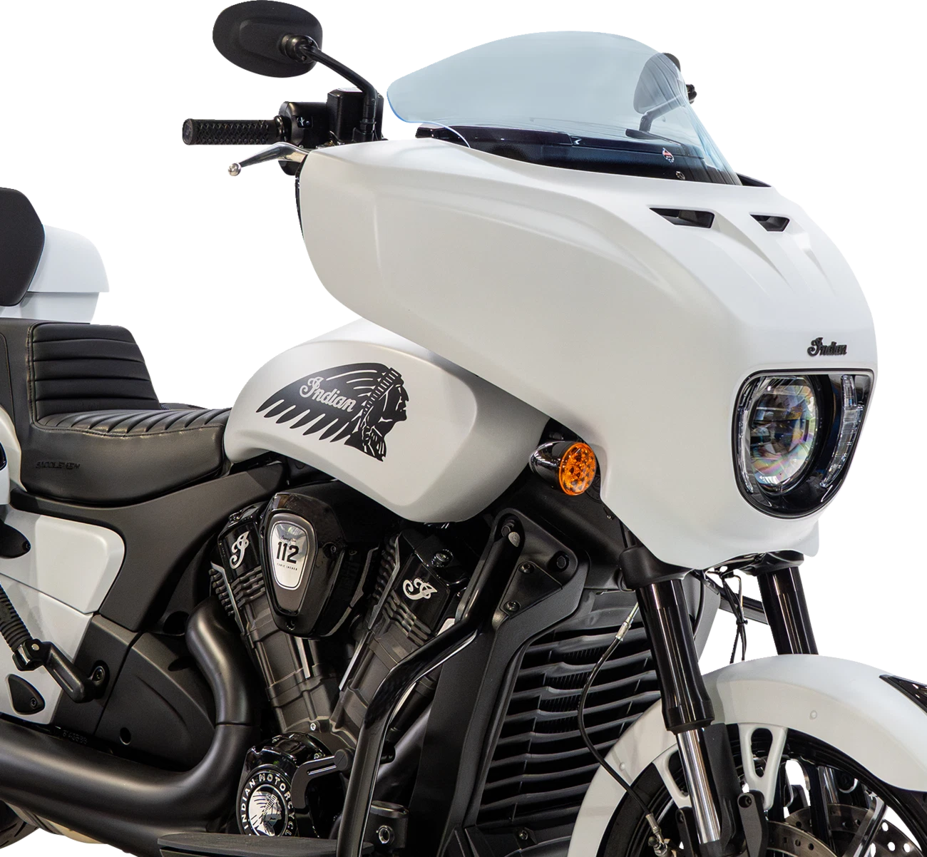 Klock Werks 9" Windshield for Indian Chieftain PowerPlus/Roadmaster (2014–2023)