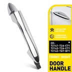 Front RH Passenger Side Exterior Door Handle for Honda Pilot Accord (2013–2020)