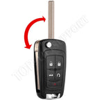 2X Key Fob Remote Shell Case for GMC Terrain Chevrolet Sonic
