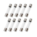 Set of 6x30mm Quick-Blow Glass Tube Fuses Assorted Kit