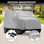 Waterproof Car Cover with Hook for Jimny JB64W/JB74W (385x148x160cm)