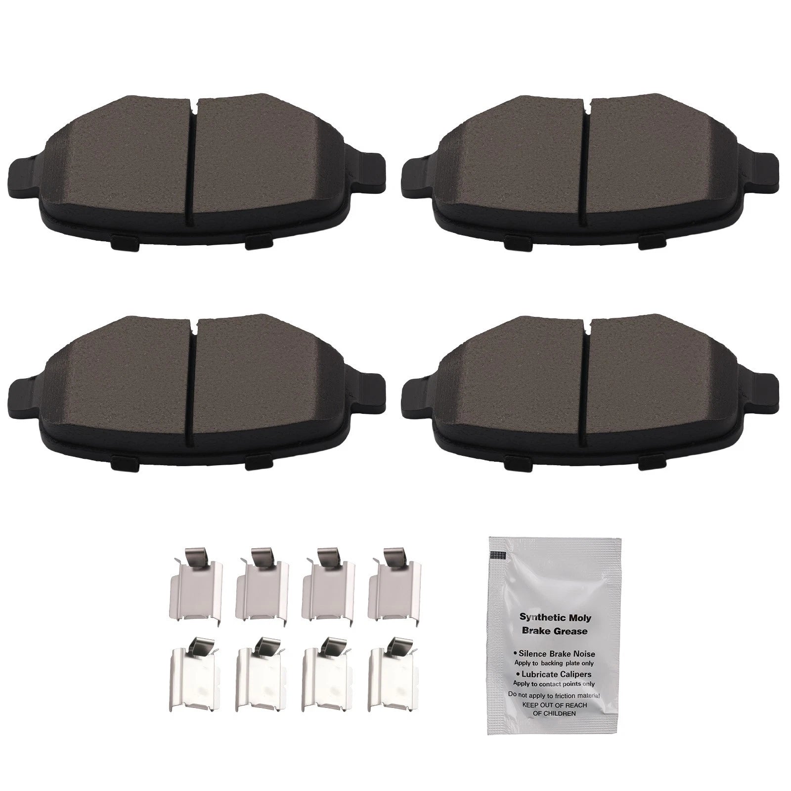 Rear Ceramic Brake Pads for Lincoln MKS/MKT/MKX (2009–2019)