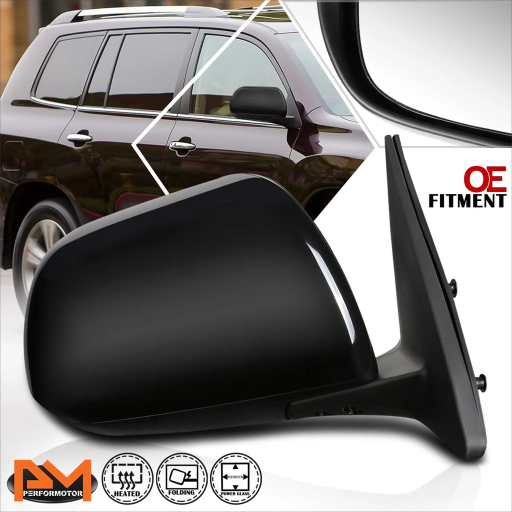 Powered Heated Side View Mirror Replacement for Highlander (2008–2013)