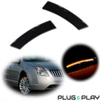 Smoked Amber LED Front Side Marker Lights for Mercury Milan (2010–2012)