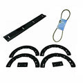 Set of 2 Paddles-Scraper Bar-Belt for MTD 21" Snow Thrower 731-0782 731-0781 731-1033