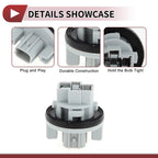 Turn Signal Light Socket for Honda Civic Odyssey Insight (No. 33302-S7A-003)