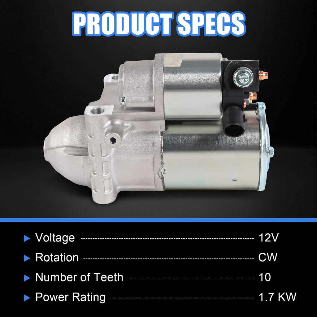 Starter for Chevrolet Silverado 1500 V8 5.3L (2014-2020)