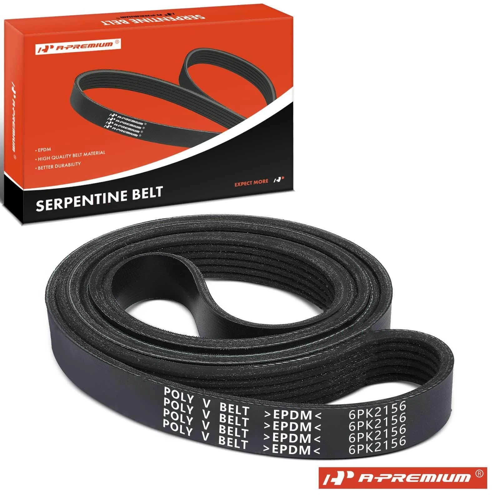 Serpentine Belt for Subaru Impreza (2012–2014) and Ford Taurus (1993–1995)