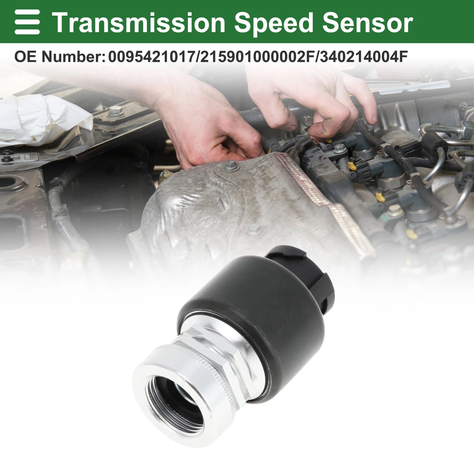 1 Pc No.0095421017 Transmission Speed Sensor for Mercedes-Benz Econic (1998–2024)