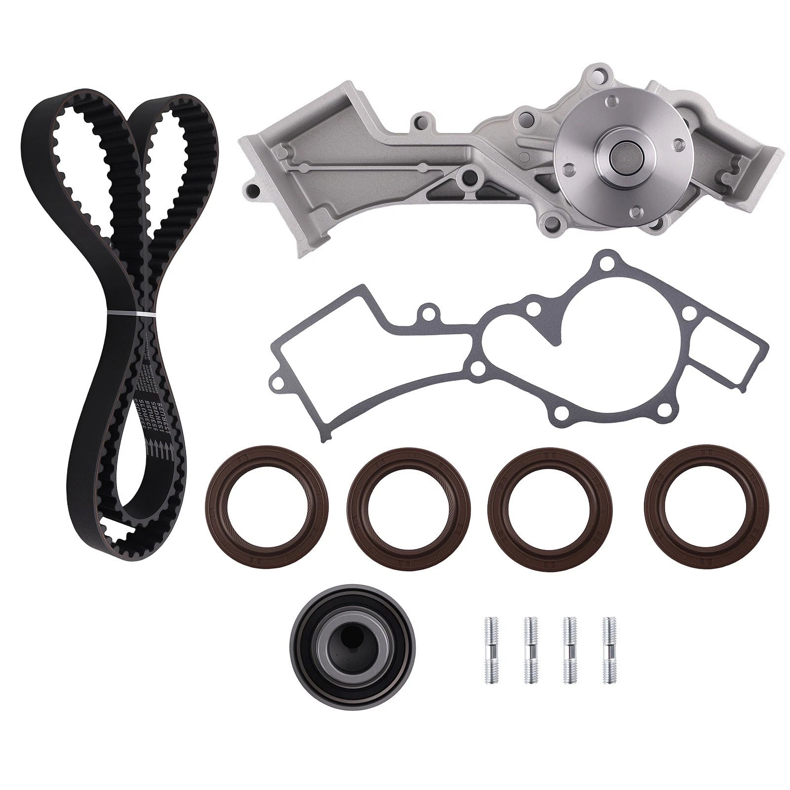 Water Pump Timing Belt Kit for Nissan Pathfinder QX4 (1996–2004) TCK249WP-3
