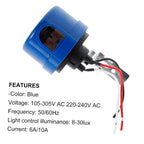 Solar Street Light Controller for Night Time Safety (ABS, Metal)