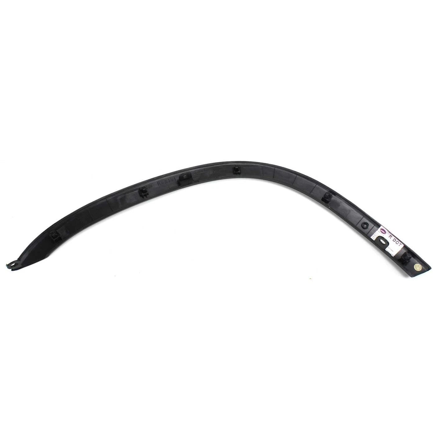 Set of 2 Fender Flares for Front Wheel Opening Trim - Black