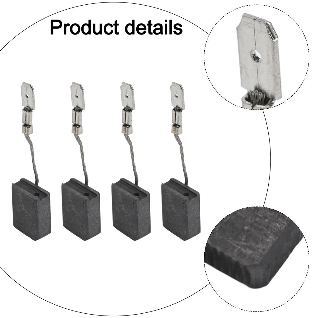 Set of 4 Carbon Brushes for Tool (Precision Fit)