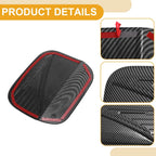 Fuel Tank Door Cap for Hyundai Santa Fe 2024-2025 Gas Tank Flap Carbon Fiber
