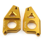 Axle Spindle Chain Adjuster Blocks for Yamaha YZF R1, FZ8, FZ1, TMAX 530 (2002-2023)
