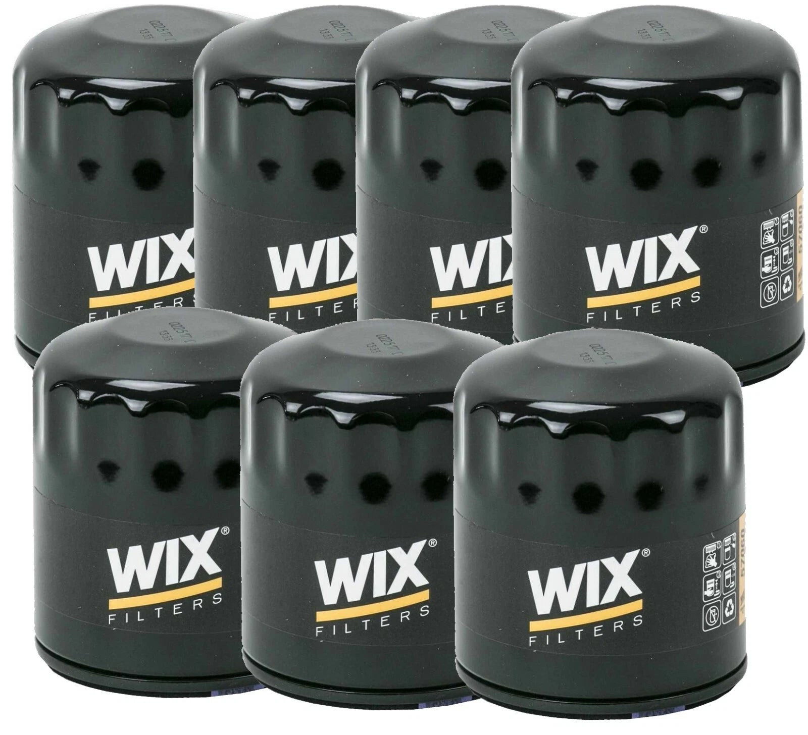 Set of 7 Engine Oil Filters for Chevrolet Buick Cadillac Dodge GMC Isuzu