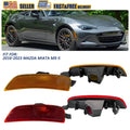 Amber Front Red Rear Side Marker Light Housing for Mazda MX-5 Miata (2016–2023)