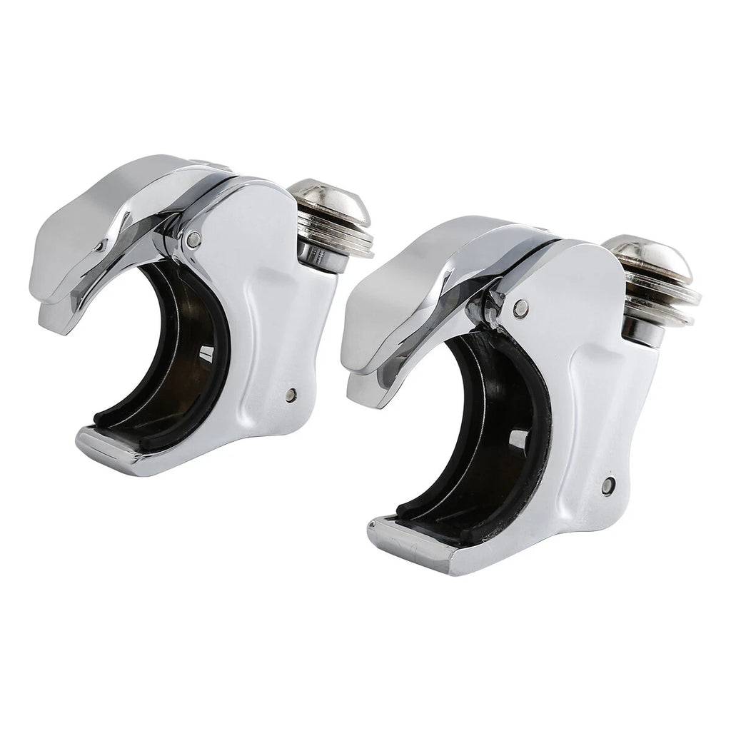 39mm Forks Windshield Clamps for Harley Dyna Sportster XL883 1200 (2004–2023)