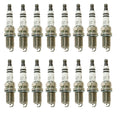 Set of 16 Bosch OE Fine Wire Double Platinum Spark Plugs for Mercedes V8