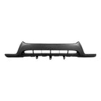 Replacement Black Textured Polypropylene Front Lower Bumper Cover