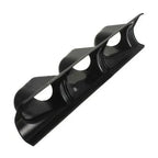 A-Pillar Pod 3 x Triple Gauge Holder for Car 52mm Bendable Black