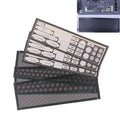 3PCS Black PVC Dust Filter for Computer Chassis I/O Back Plate