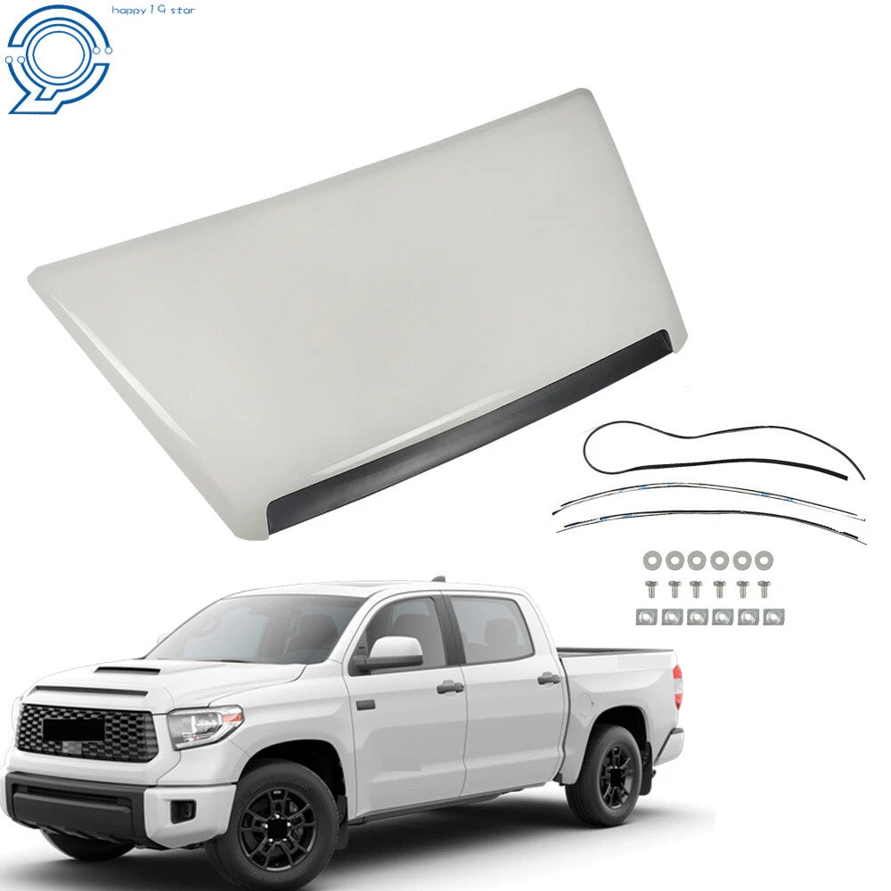 Hood Scoop Bulge Kit for Toyota Tundra SR5 (2014–2021) White