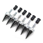 Spike Bolts for Motorcycle Windscreen Fairings License Plate Chrome
