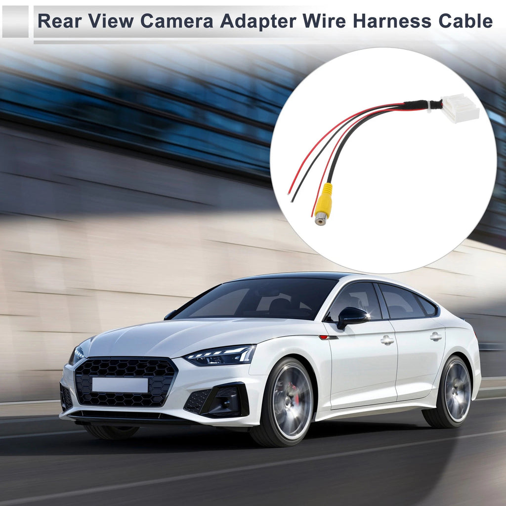 Rear View Camera Adapter Wire Harness for Toyota Levin 1.2T 185T (2013–2018) RCA