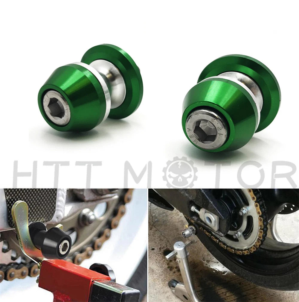 CNC Swingarm Spools Sliders for Universal Motorcycle (10mm)