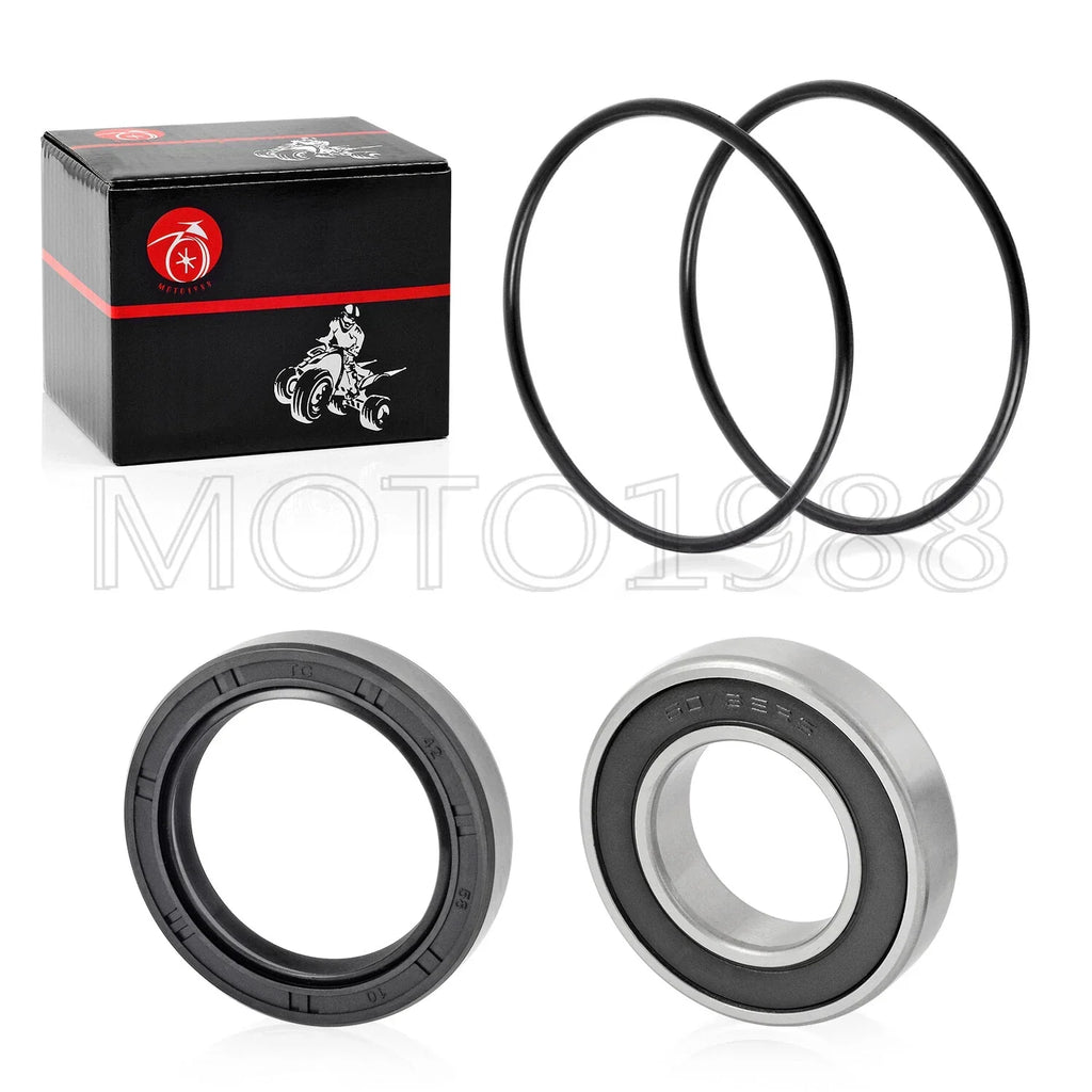 Left Rear Axle Wheel Bearings Seals for Honda Foreman TRX500 (2005–2013)