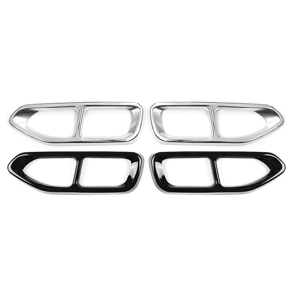Rear Tail Muffler Exhaust Pipe Cover Trim for BMW 7 Series G11 G12 (2016–2018)