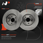 Front Disc Brake Rotors for Mercedes-Benz CLA250 (2014–2019)