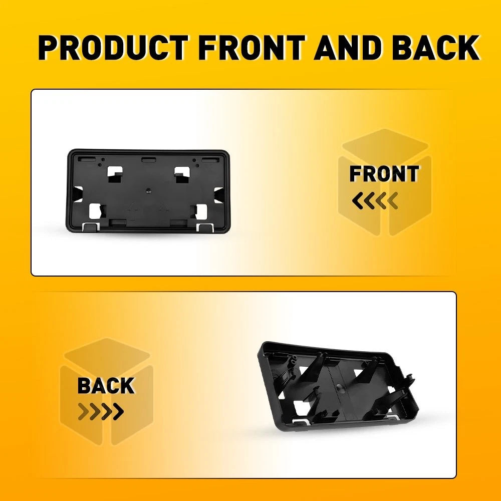 Front License Plate Bracket Frame Holder for Ford F150 (2024–2025)