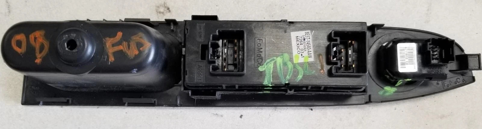 Left Side Master Power Window Switch for Ford Fusion (2006–2012) OEM