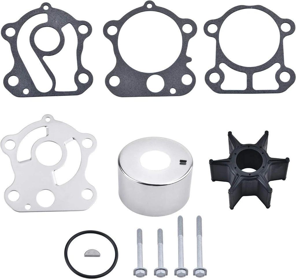 Water Pump Impeller Rebuild Kit for Yamaha (Fits Many Models) 18-3370, 692-W0078-02-00