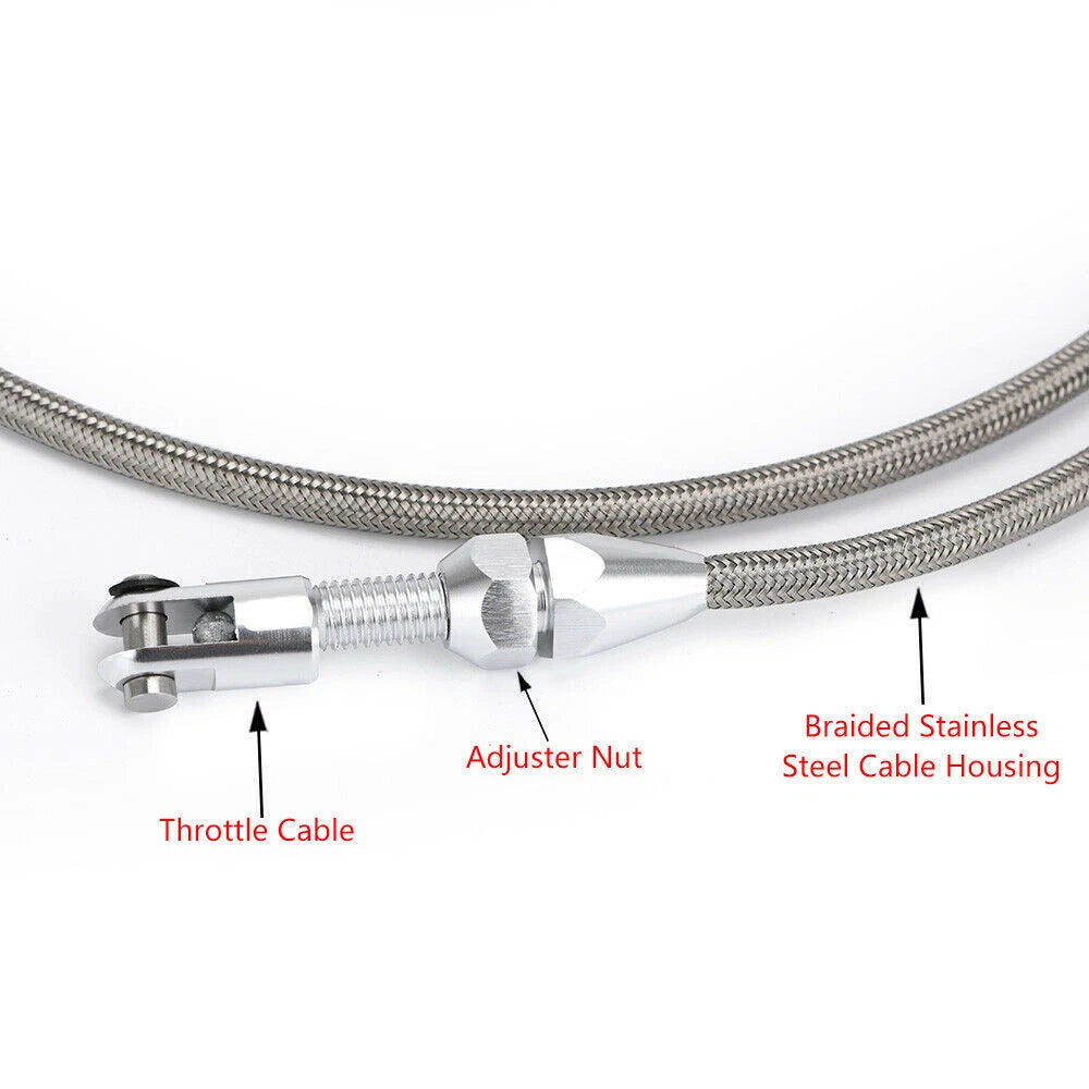 Throttle Cable 36" for Chevrolet Chevy 4.8L 5.3L 6.0L 5.7L (LS Swap)