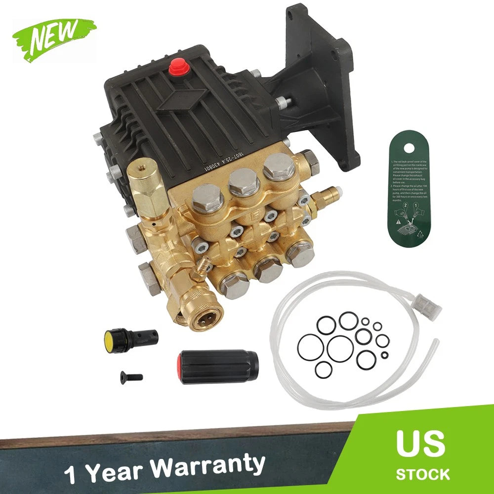 Pressure Washer Pump for Power Washer (4000 PSI, 4.0 GPM)