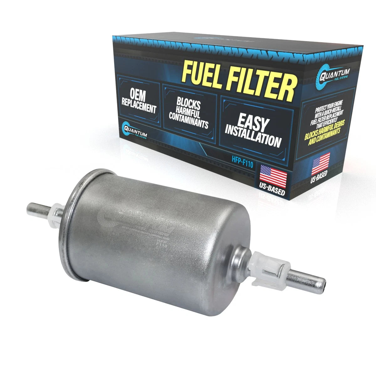 QFS EFI Fuel Filter + Pin for Polaris Sportsman Ranger 500 (2006–2014) 2204719