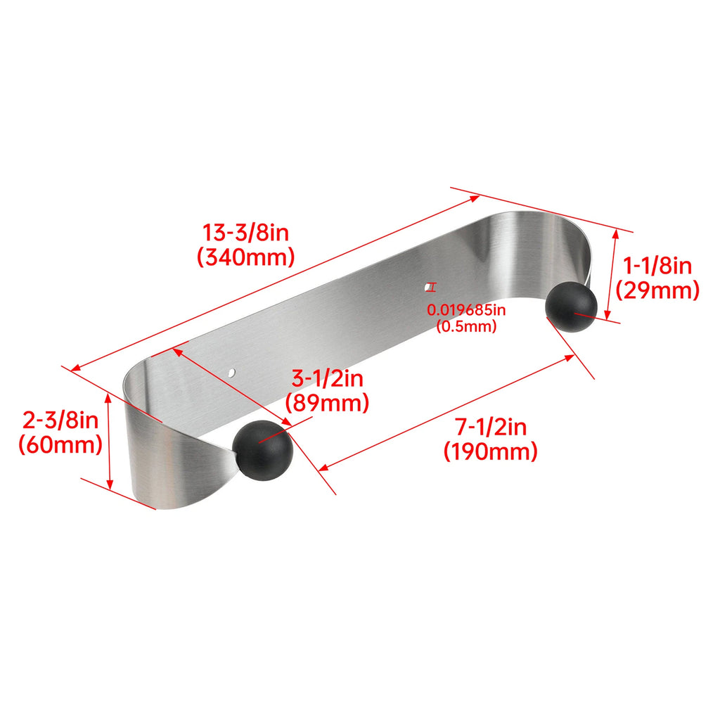 Stainless Steel Paper Towel Holder for Kitchen Bathroom Wall Mount