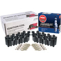 Set of 8 Ignition Coils & 8 NGK Iridium IX Spark Plugs for Cadillac Chevy GMC