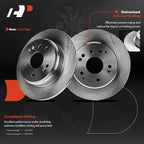 Rear Disc Brake Rotors for Honda Element (2003–2011) Acura TL (2004–2008)