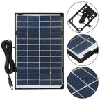 15W 12V Solar Charger for RVs, Boats, Gardens (Compatible with )