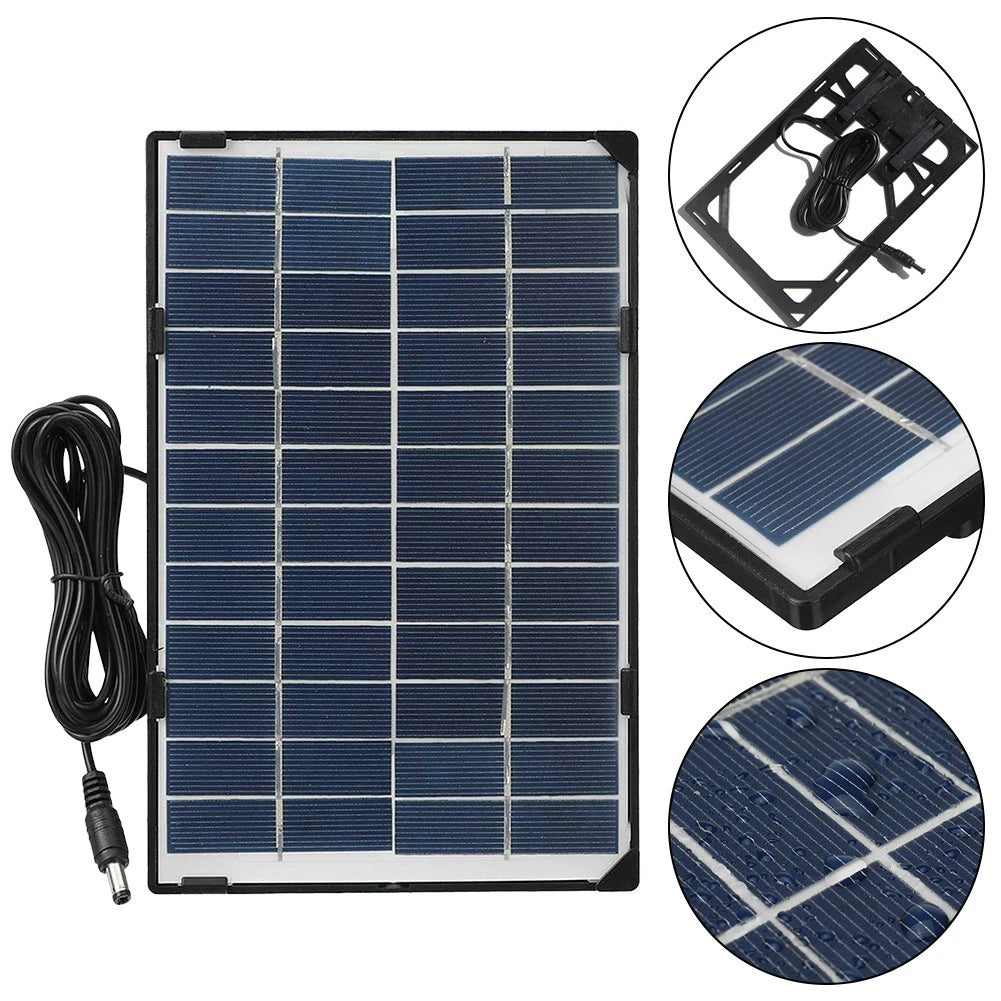 15W 12V Solar Charger for RVs, Boats, Gardens (Compatible with )